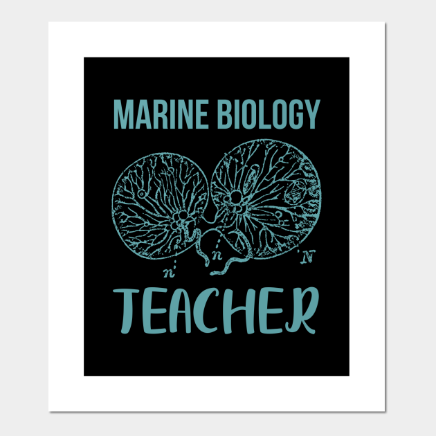 Marine Biology Teacher Marine Biology Posters and Art Prints